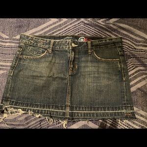 GAP denim mini skirt